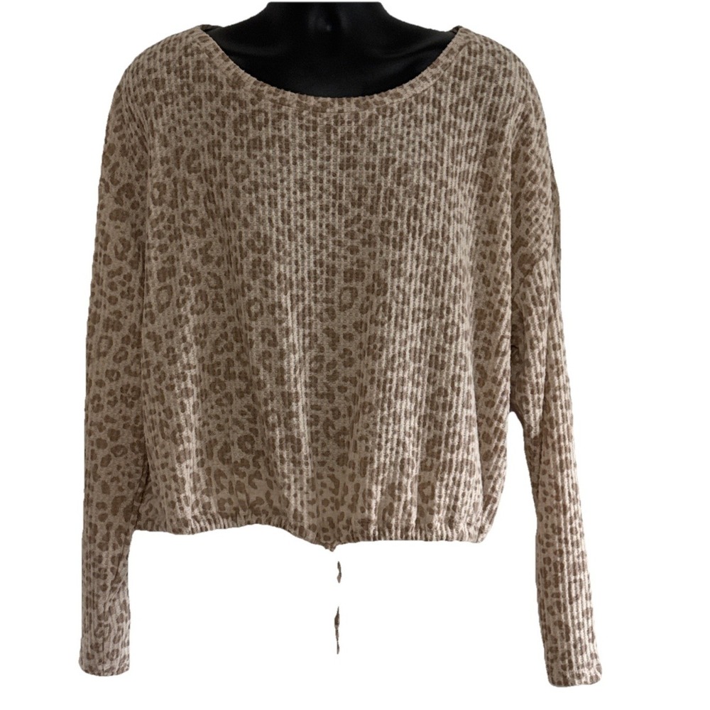 Love Fire Sleepwear 2X Animal Print Leopard Nwt